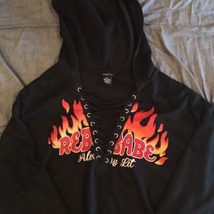 rue 21 rebel babe top